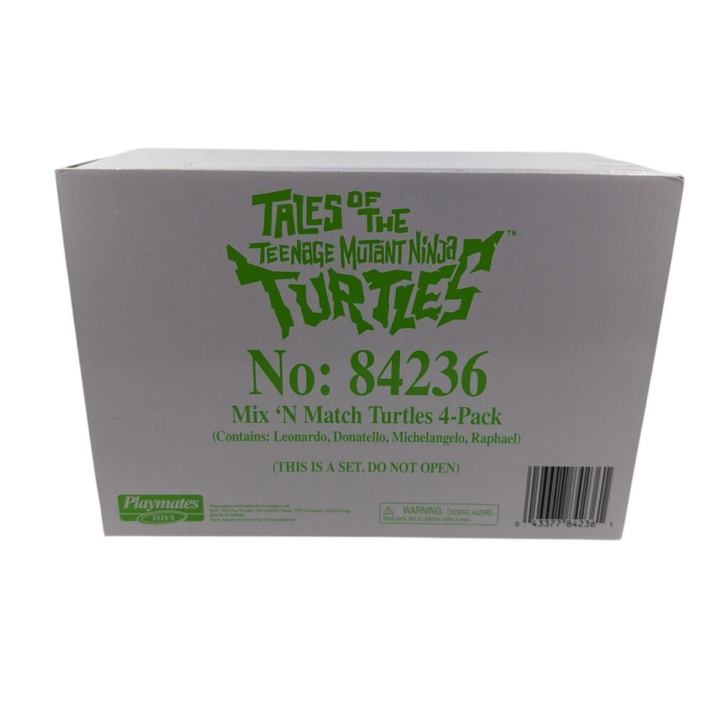 Tales of the Teenage Mutant Ninja Turtles Mix N Match Action Figure 4-Pack New